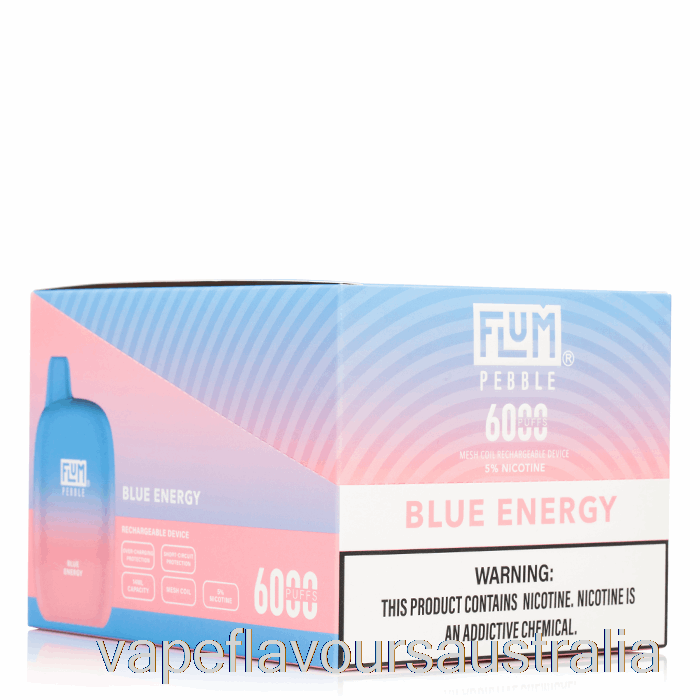 Vape Australia [10-Pack] Flum Pebble 6000 Disposable